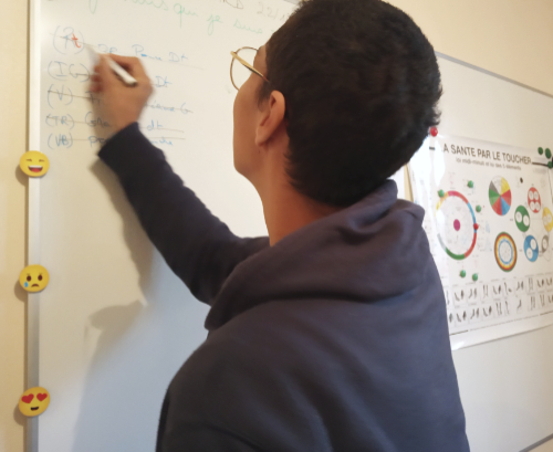 Etudiant en kinésiologie Touch For Health